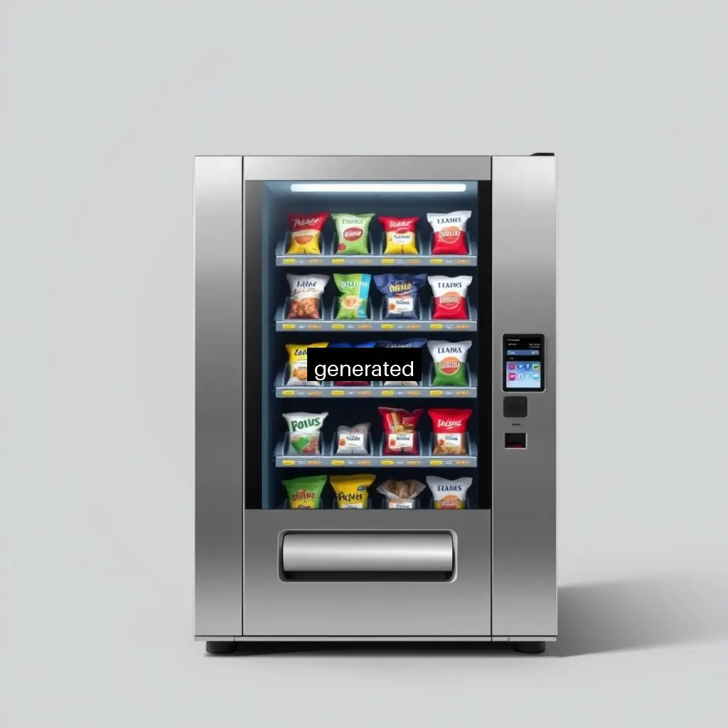 High Capacity Snack Vending Machine